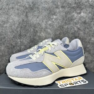 New Balance 327 Sneakers Womens Size 7 Blue Pearl Grey Shoes WS327SSC